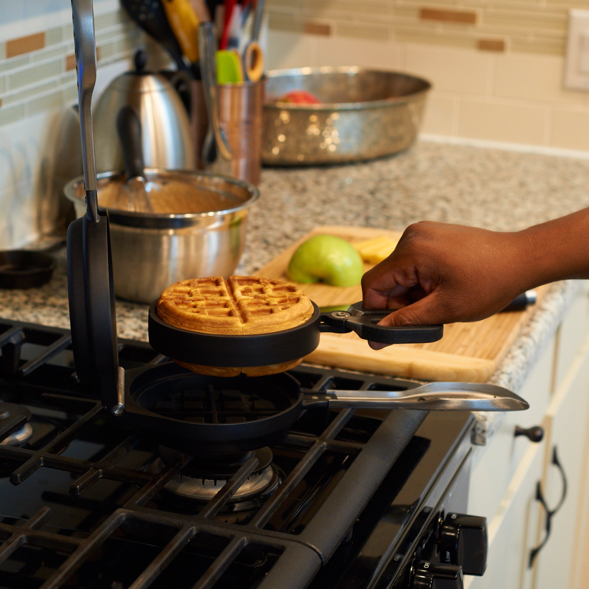 The Stuffed Waffle Iron