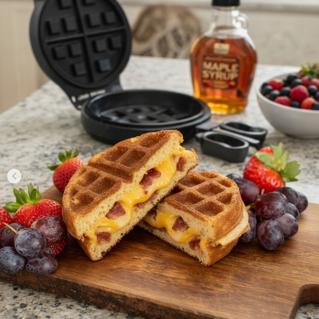 The Stuffed Waffle Iron
