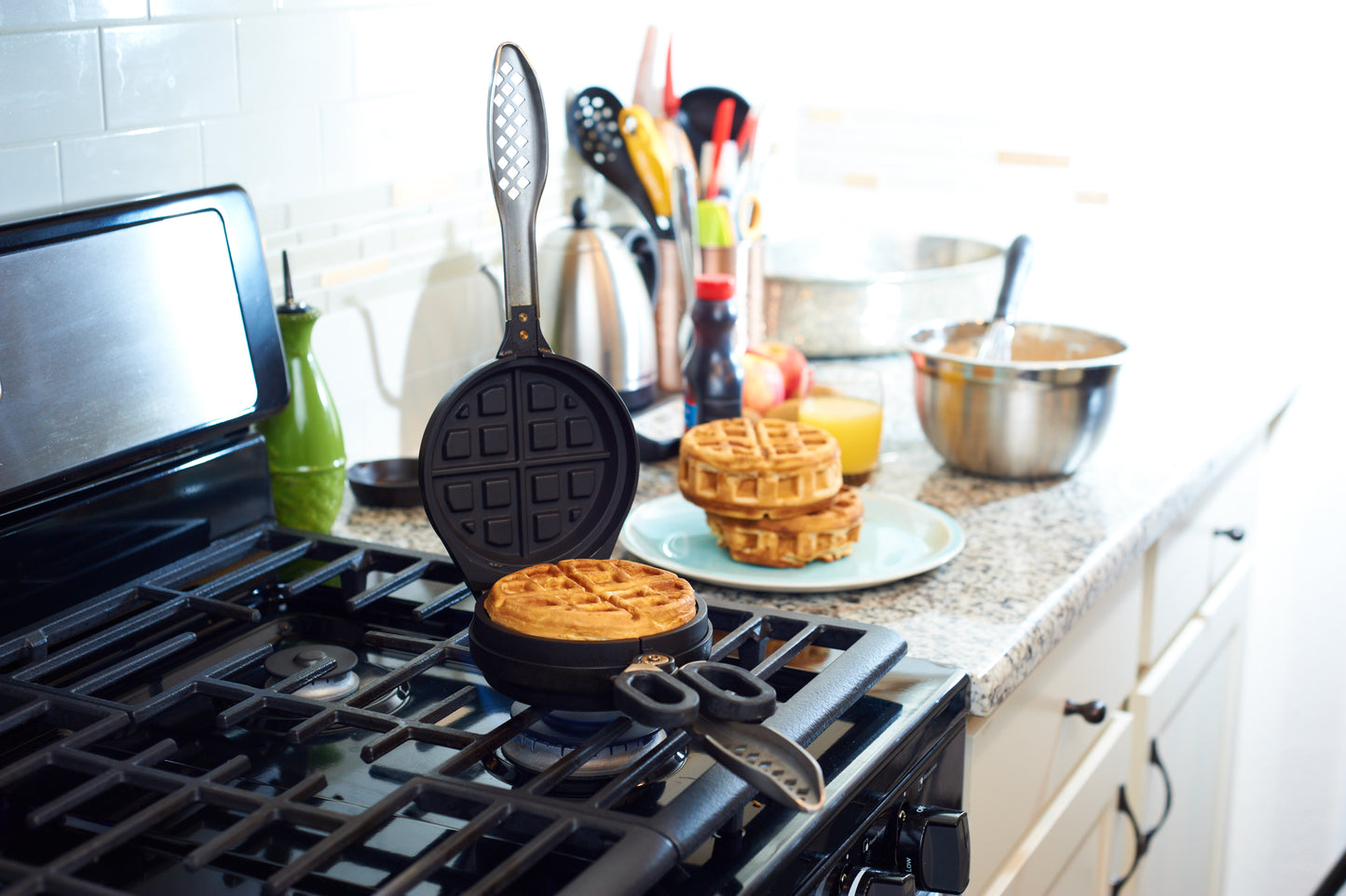 The Stuffed Waffle Iron